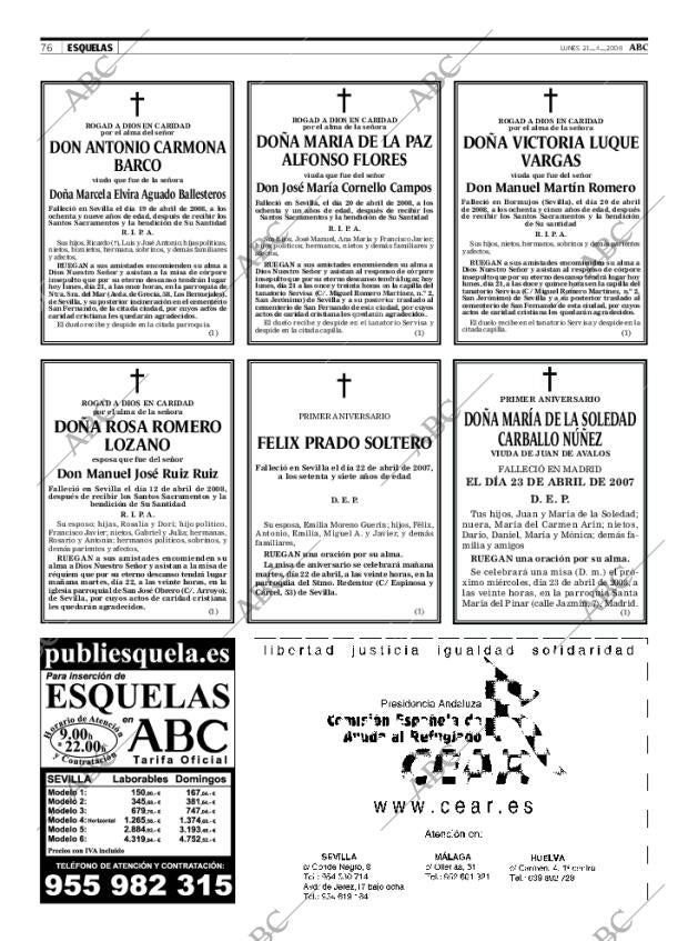 ABC SEVILLA 21-04-2008 página 76