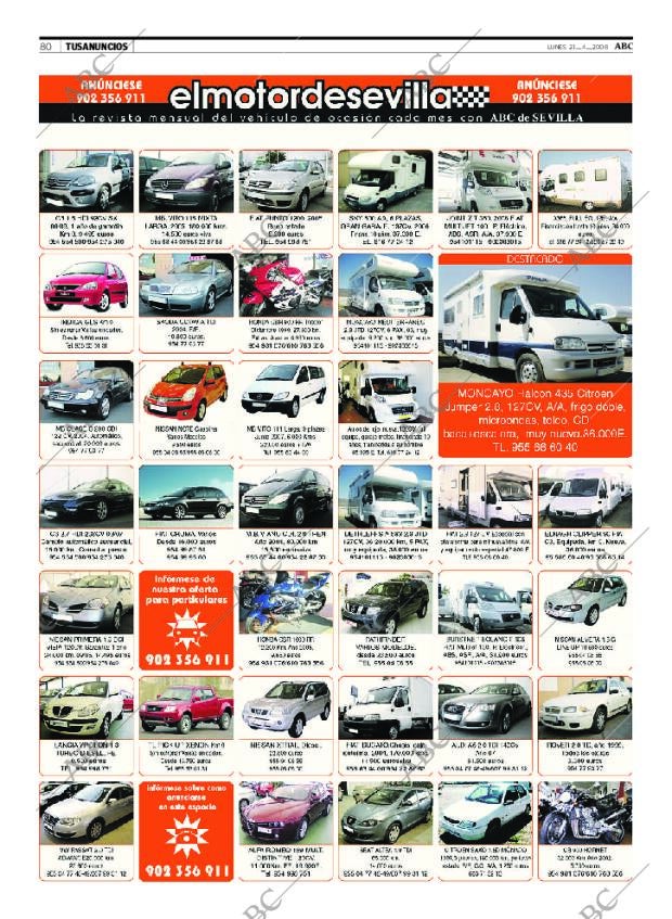 ABC SEVILLA 21-04-2008 página 80