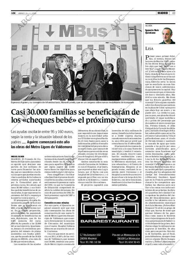 ABC MADRID 25-04-2008 página 49