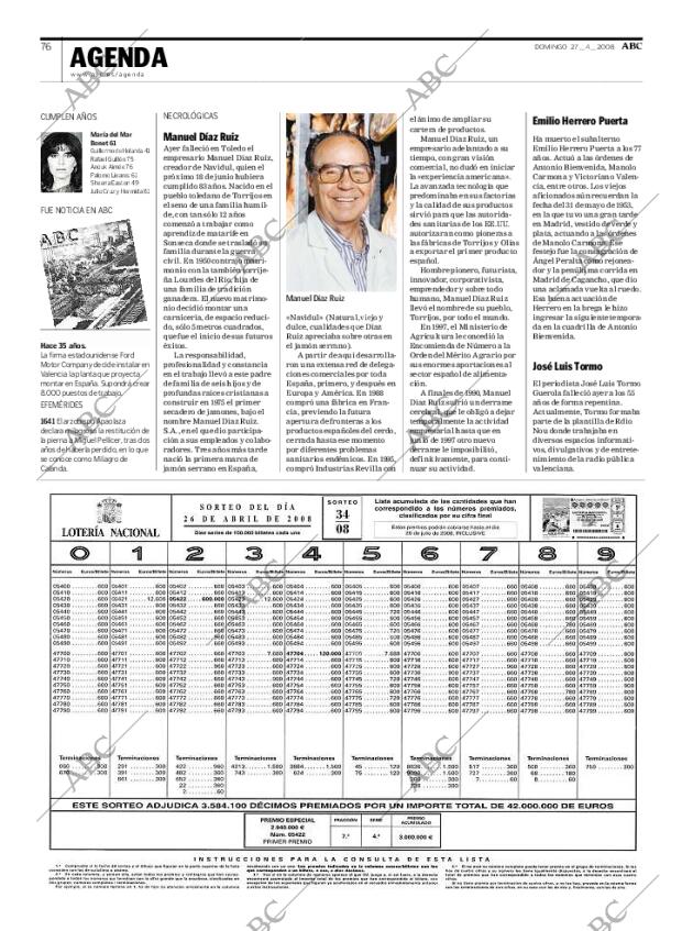 ABC MADRID 27-04-2008 página 76