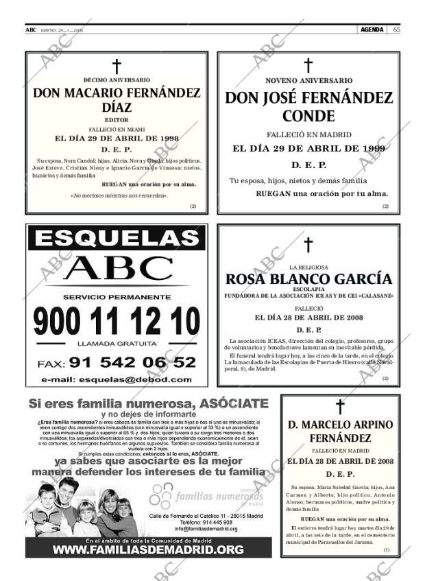 ABC MADRID 29-04-2008 página 65