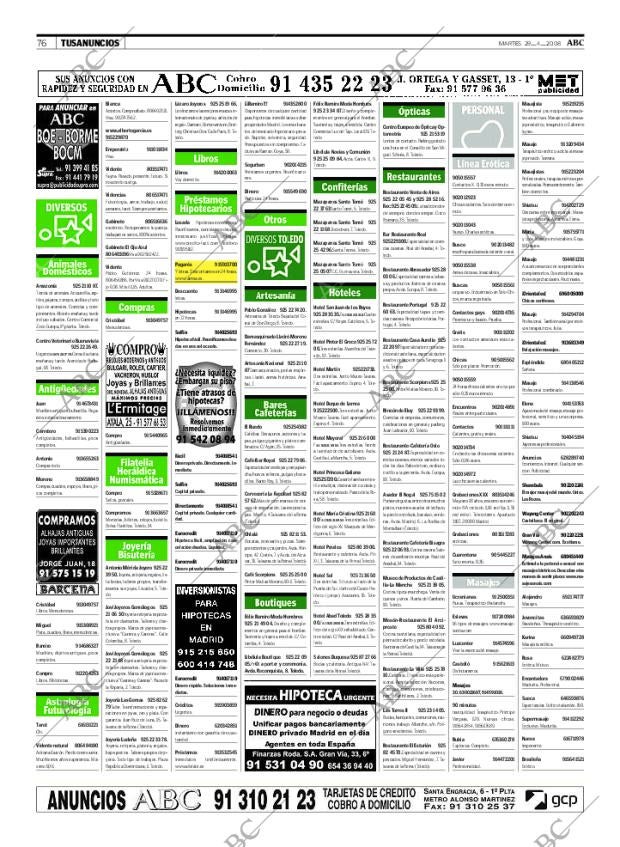 ABC MADRID 29-04-2008 página 76