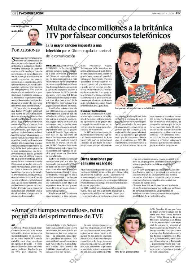 ABC MADRID 30-04-2008 página 108
