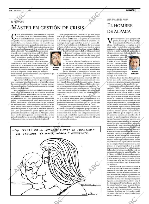ABC MADRID 30-04-2008 página 11