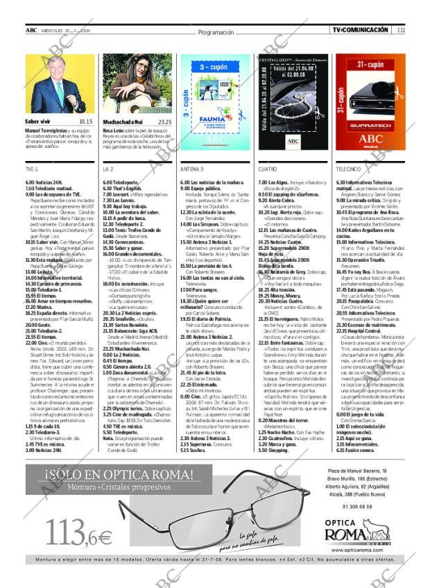 ABC MADRID 30-04-2008 página 111
