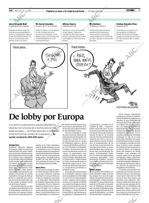 ABC MADRID 30-04-2008 página 19