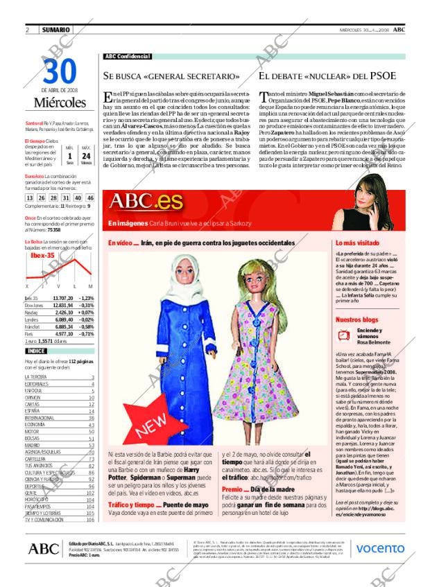 ABC MADRID 30-04-2008 página 2
