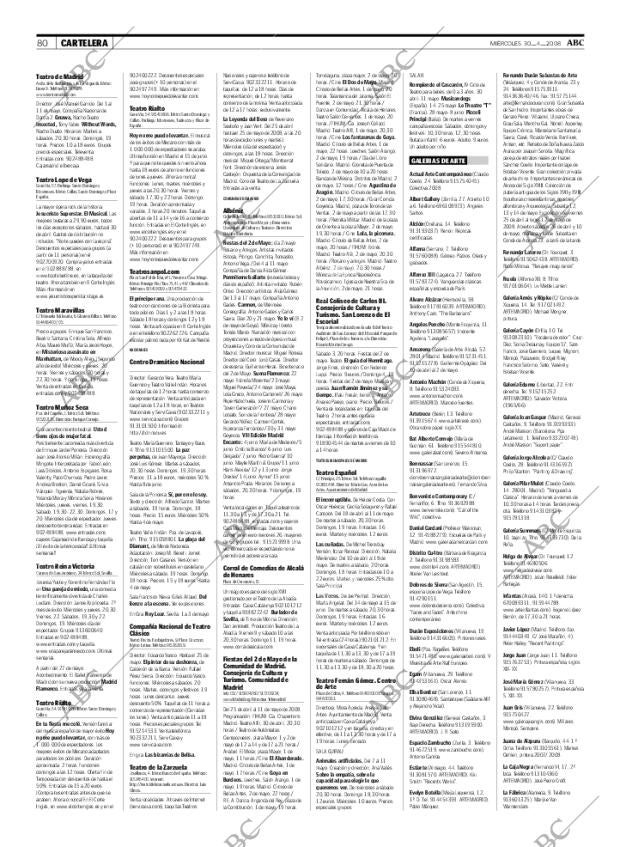 ABC MADRID 30-04-2008 página 80