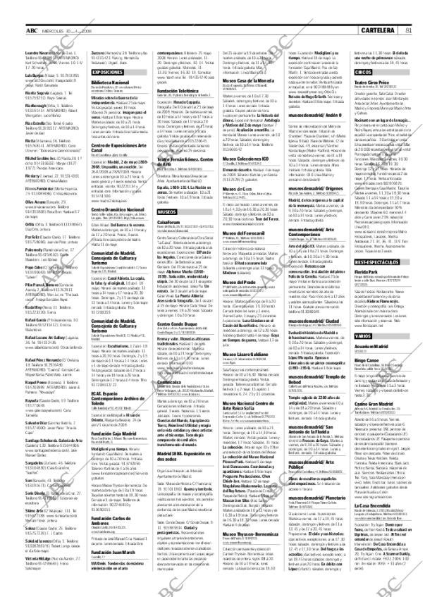ABC MADRID 30-04-2008 página 81