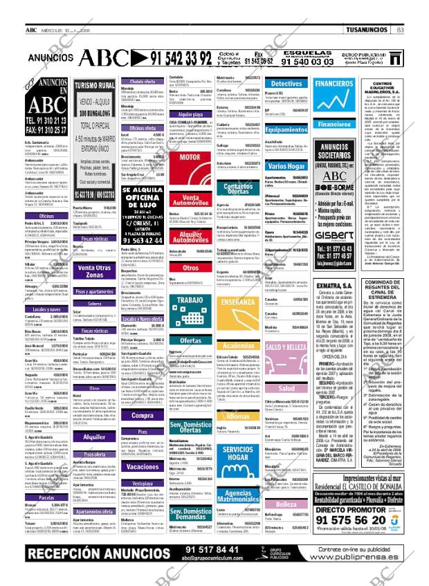 ABC MADRID 30-04-2008 página 83