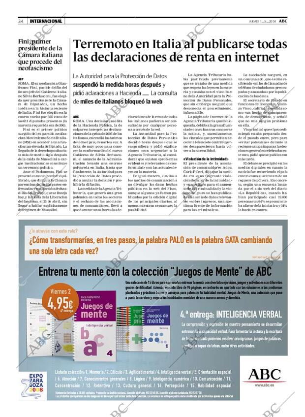 ABC MADRID 01-05-2008 página 34