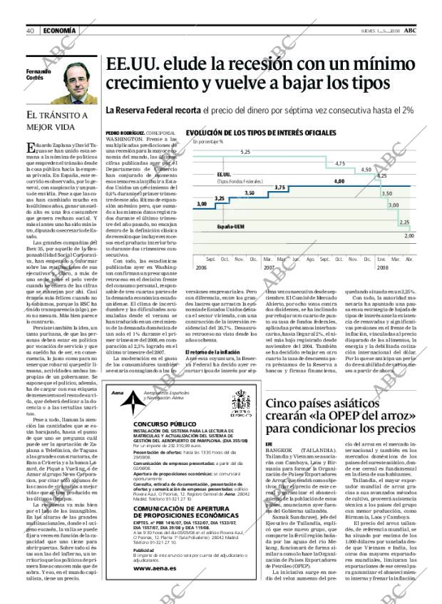 ABC MADRID 01-05-2008 página 40