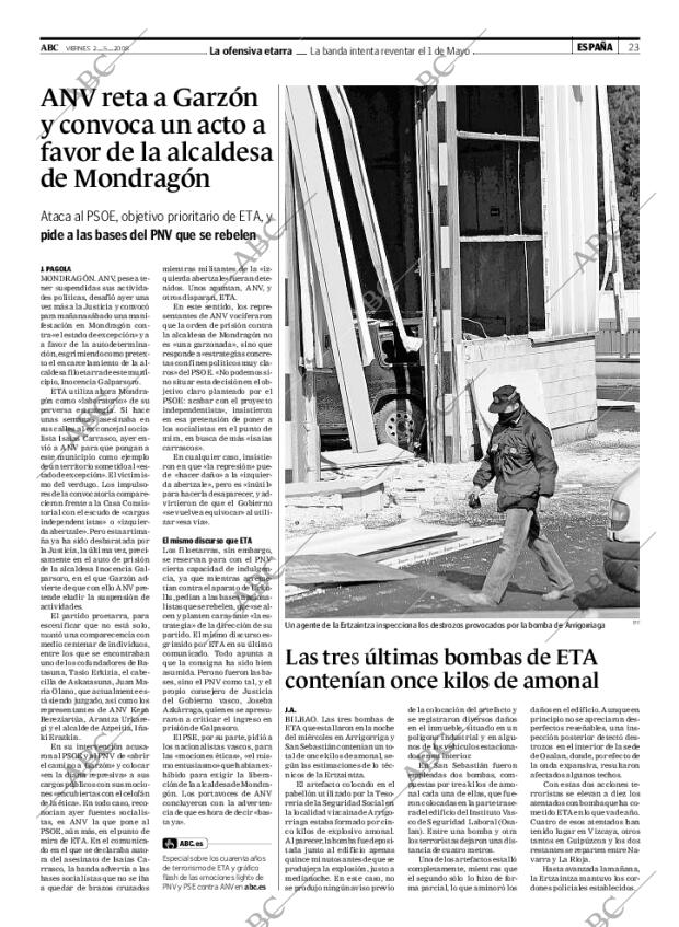 ABC MADRID 02-05-2008 página 23