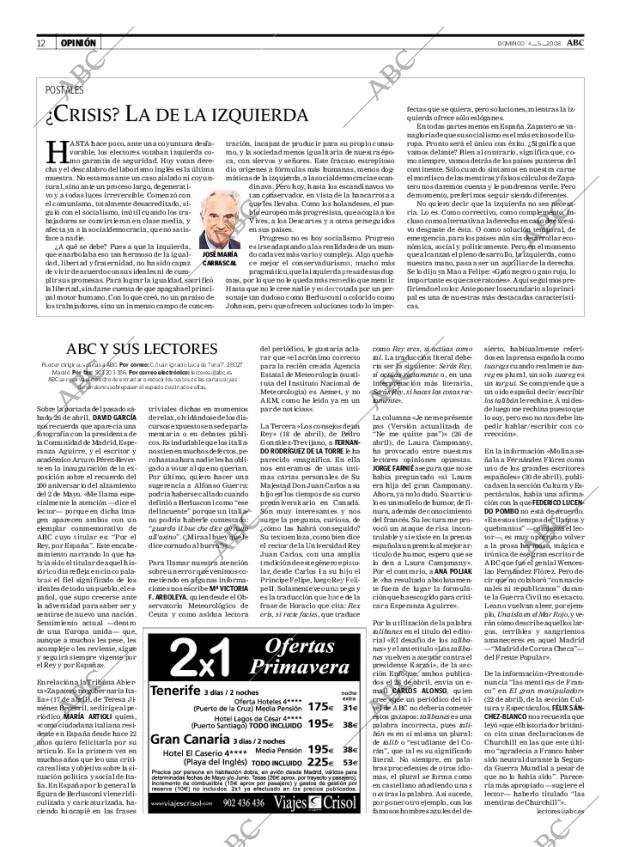 ABC MADRID 04-05-2008 página 12