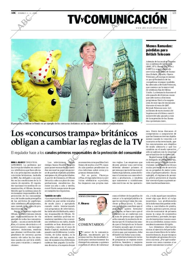 ABC MADRID 04-05-2008 página 121