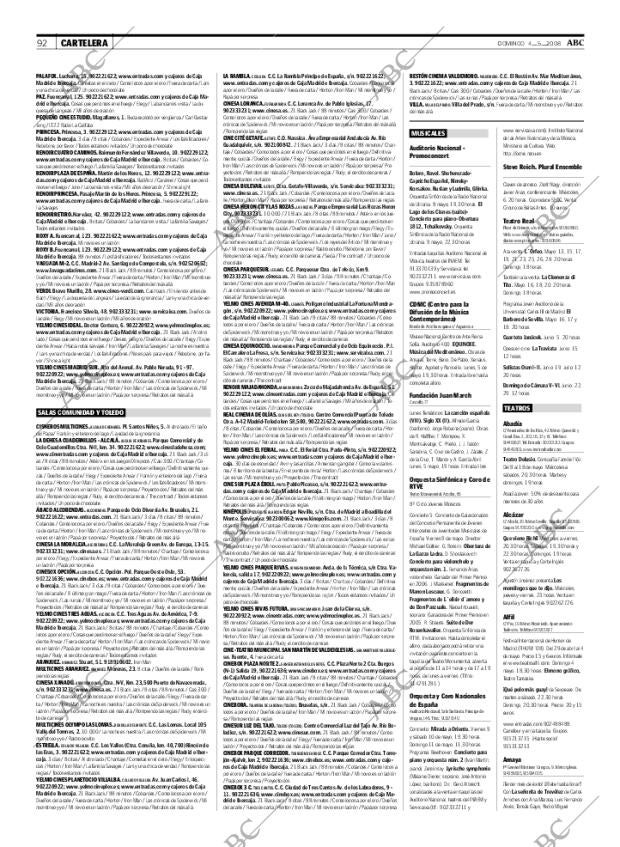 ABC MADRID 04-05-2008 página 92