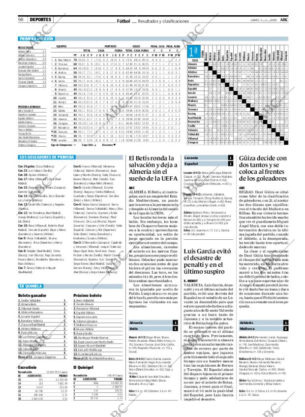 ABC MADRID 05-05-2008 página 98