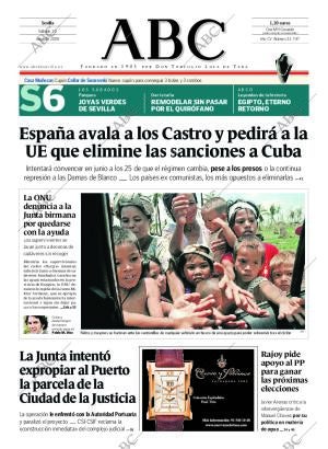 ABC SEVILLA 10-05-2008 página 1