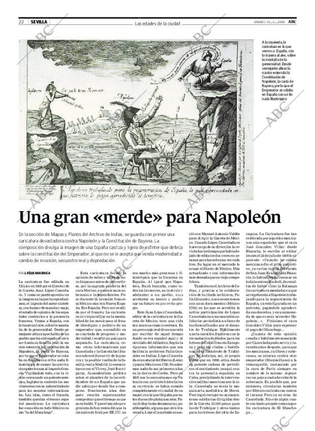 ABC SEVILLA 10-05-2008 página 22