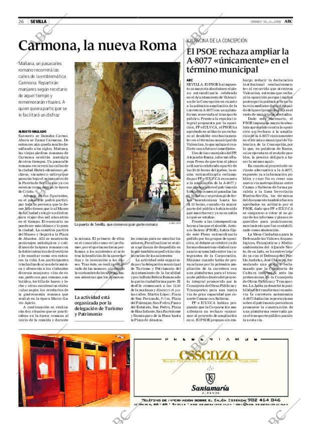 ABC SEVILLA 10-05-2008 página 26