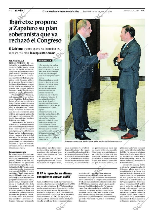 ABC SEVILLA 10-05-2008 página 44