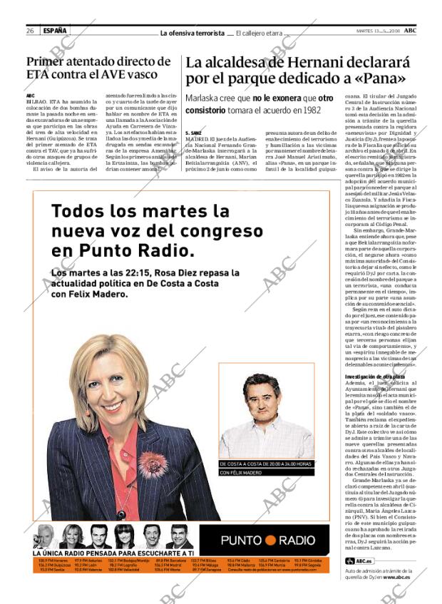 ABC MADRID 13-05-2008 página 26