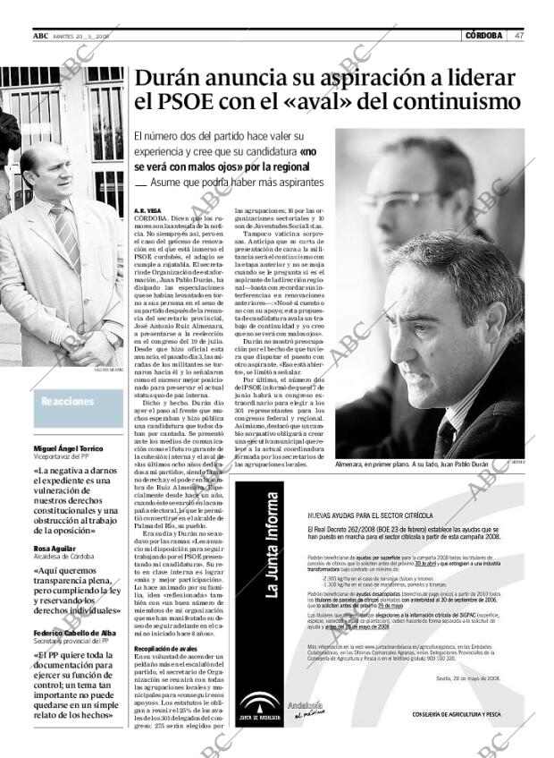 ABC CORDOBA 20-05-2008 página 47