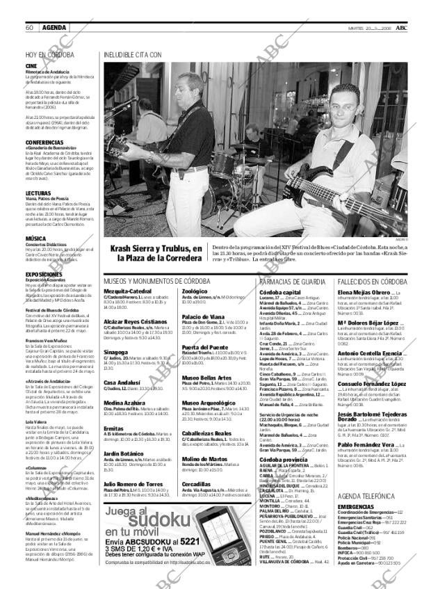 ABC CORDOBA 20-05-2008 página 60