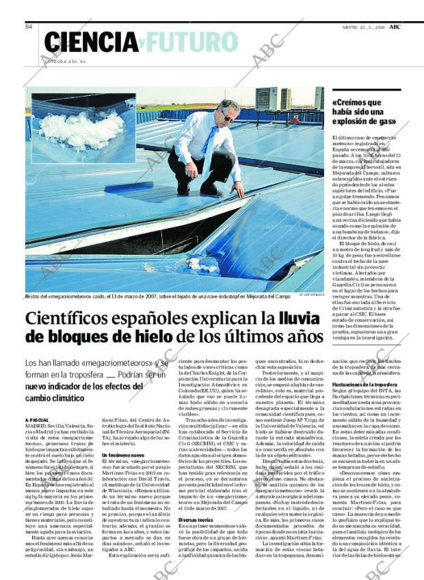 ABC CORDOBA 20-05-2008 página 84