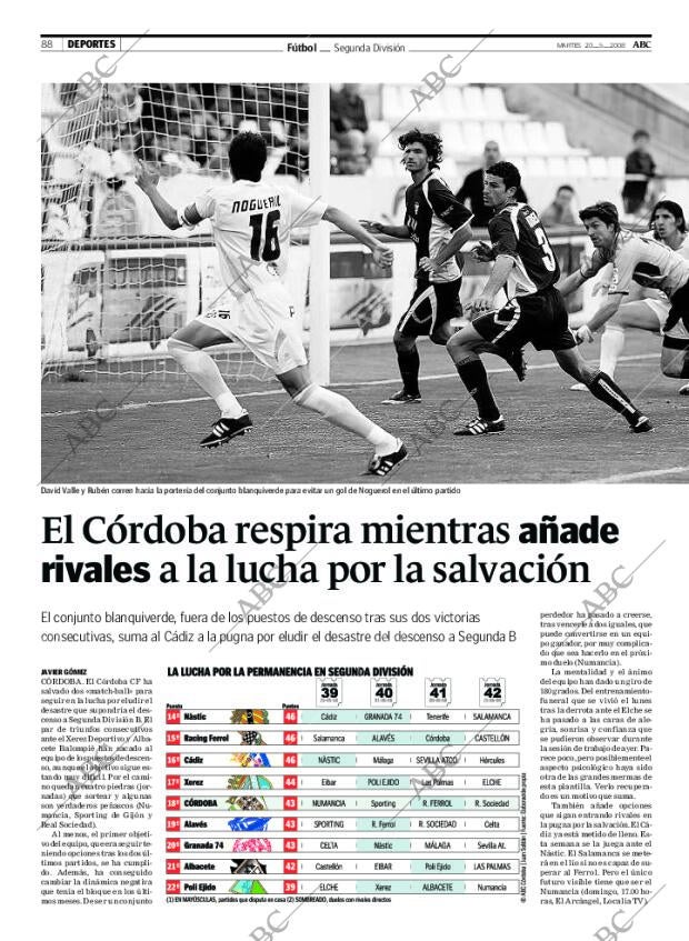 ABC CORDOBA 20-05-2008 página 88