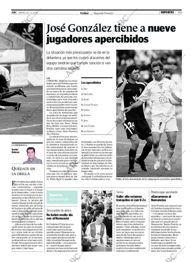 ABC CORDOBA 20-05-2008 página 89