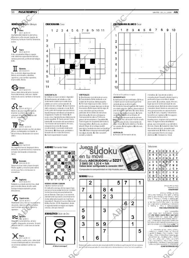 ABC CORDOBA 20-05-2008 página 98