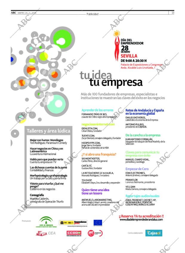 ABC SEVILLA 20-05-2008 página 13