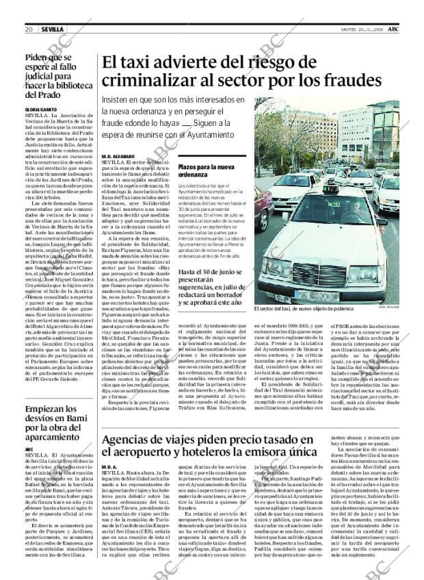 ABC SEVILLA 20-05-2008 página 20
