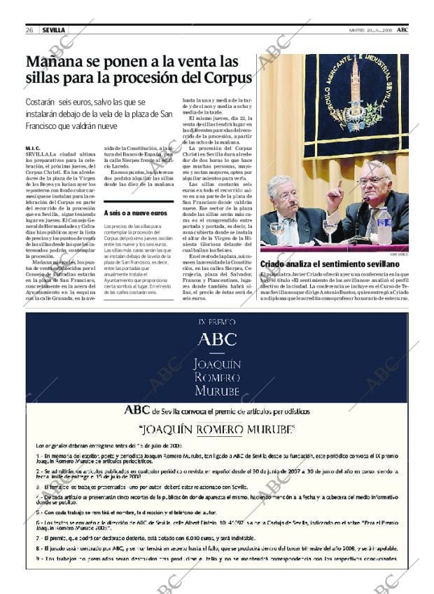 ABC SEVILLA 20-05-2008 página 26