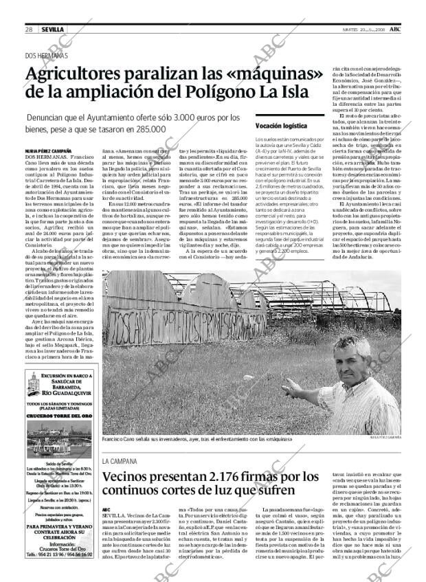 ABC SEVILLA 20-05-2008 página 28