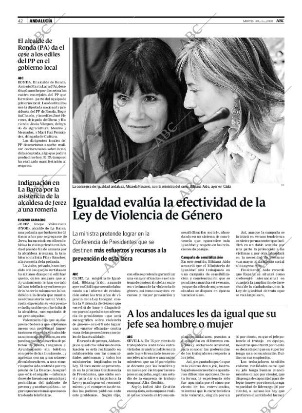 ABC SEVILLA 20-05-2008 página 42