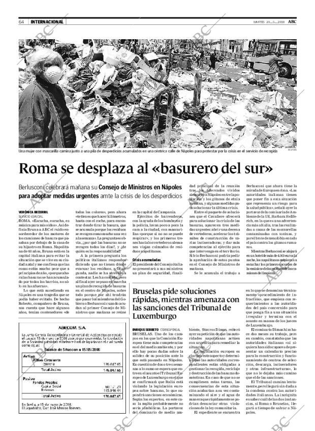 ABC SEVILLA 20-05-2008 página 64