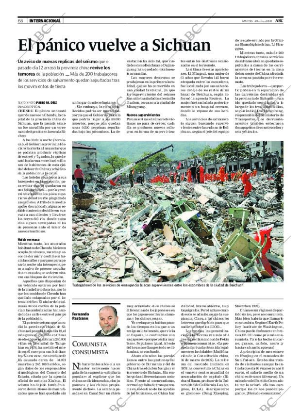 ABC SEVILLA 20-05-2008 página 68