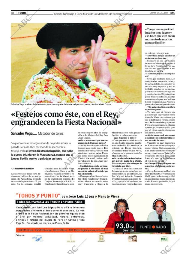 ABC SEVILLA 20-05-2008 página 84