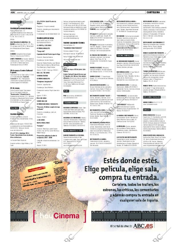 ABC SEVILLA 20-05-2008 página 87