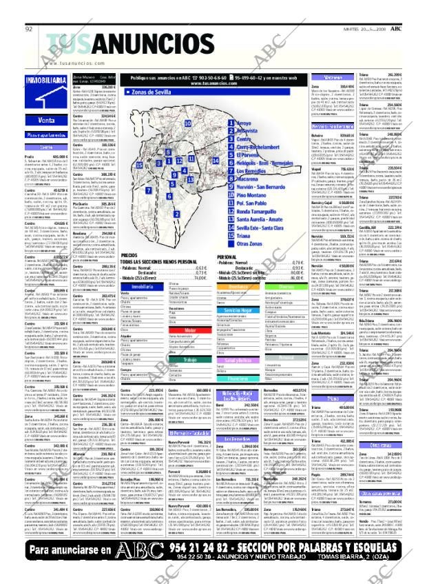 ABC SEVILLA 20-05-2008 página 92