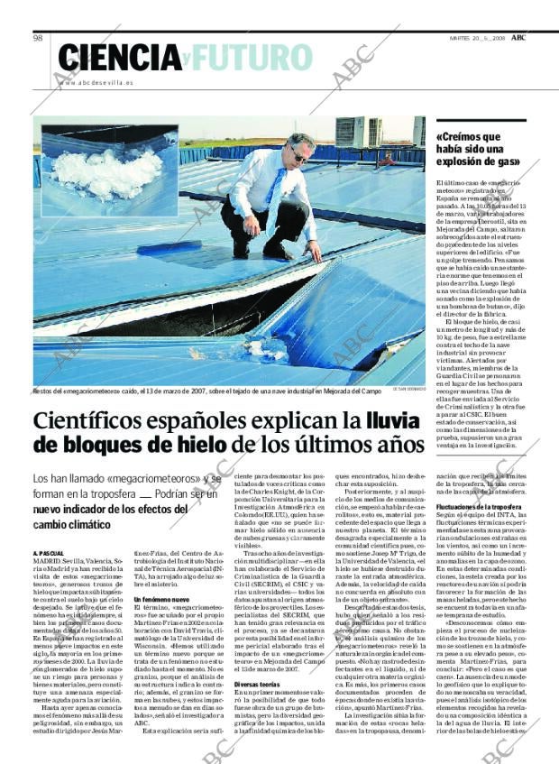 ABC SEVILLA 20-05-2008 página 98