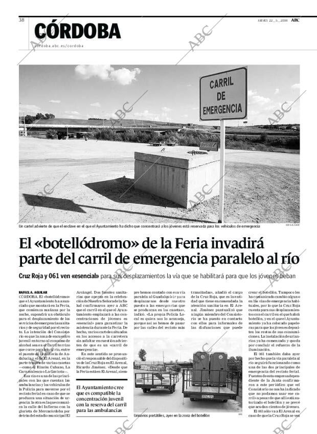 ABC CORDOBA 22-05-2008 página 38
