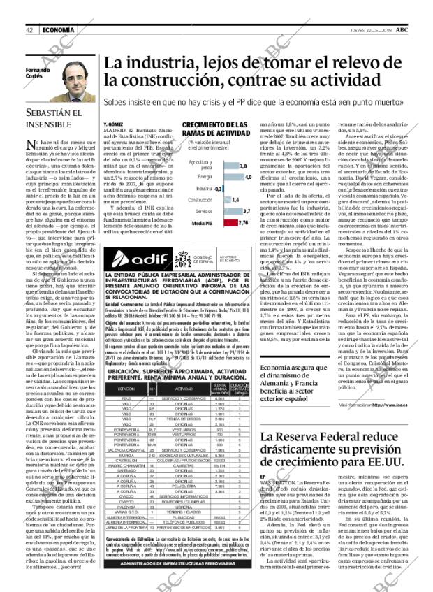 ABC MADRID 22-05-2008 página 42