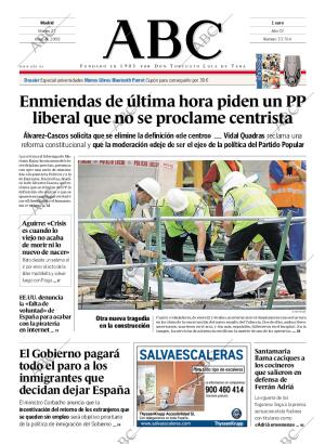 ABC MADRID 27-05-2008 página 1