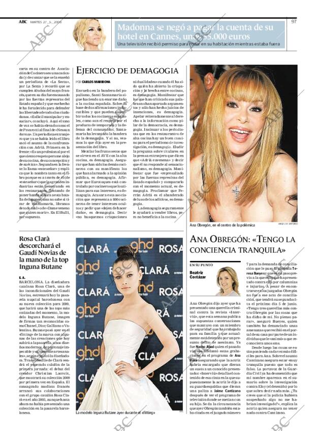ABC MADRID 27-05-2008 página 97