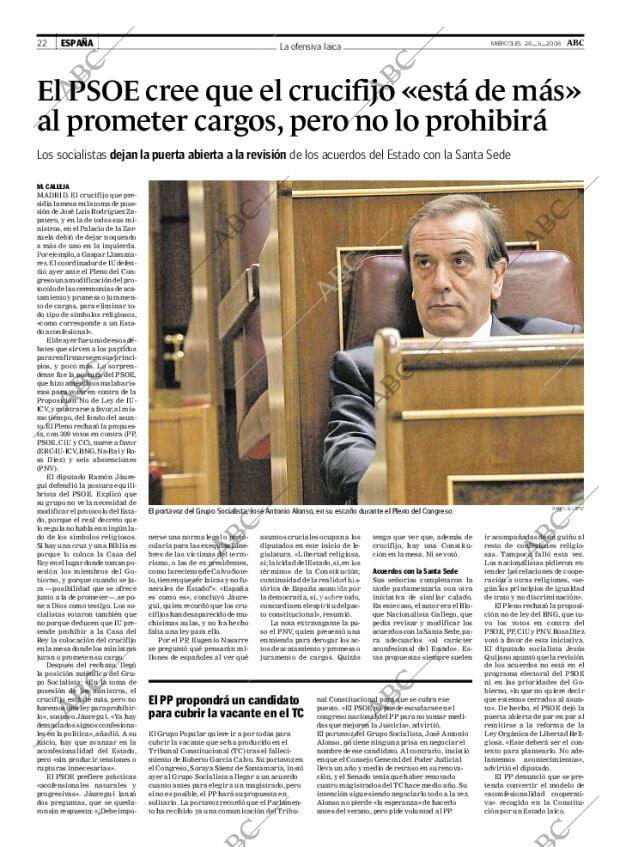 ABC MADRID 28-05-2008 página 22