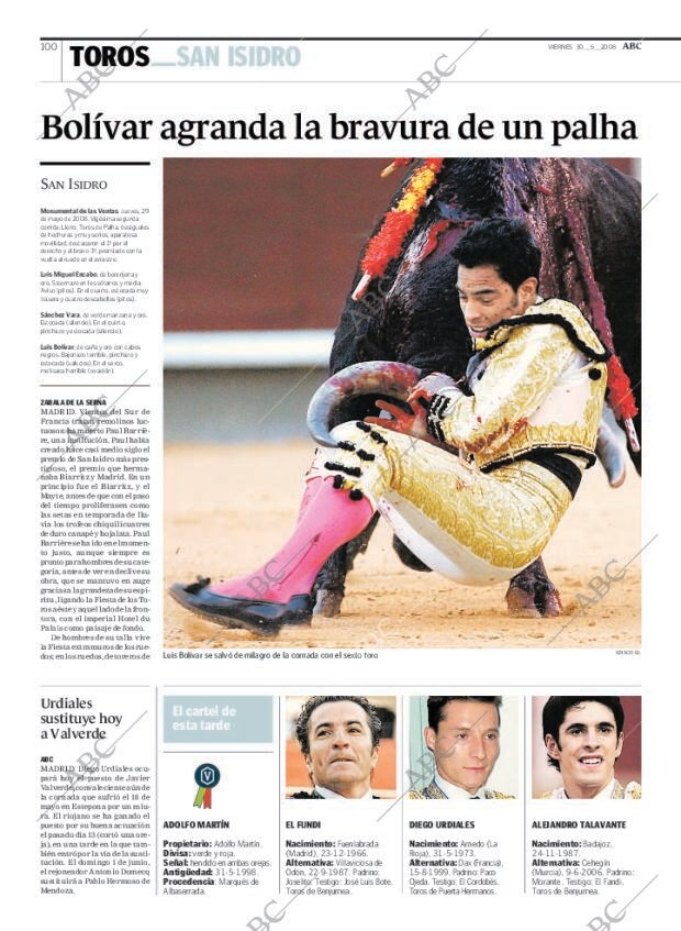 ABC MADRID 30-05-2008 página 100