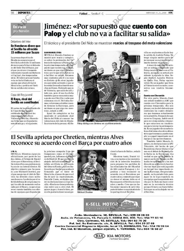 ABC SEVILLA 11-06-2008 página 98